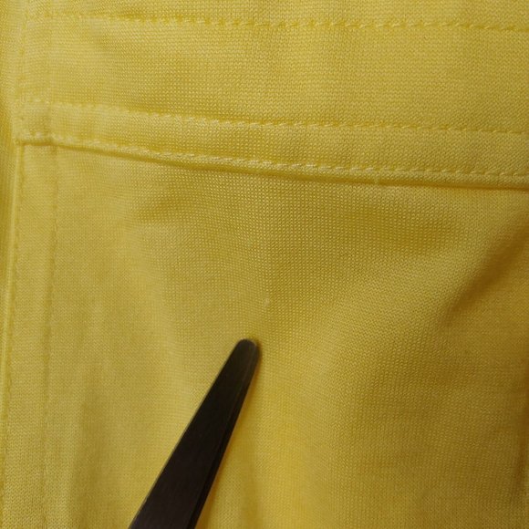 Vintage FOE Fraternal Order Eagles Small Polo Shirt Winner Mate Lt Yellow Retro - Picture 5 of 6